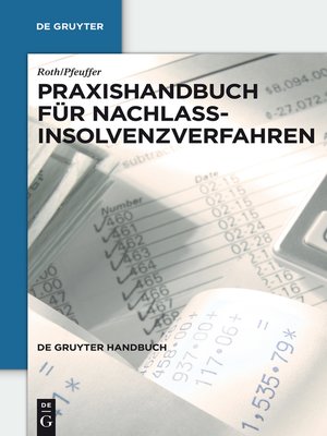 cover image of Praxishandbuch für Nachlassinsolvenzverfahren